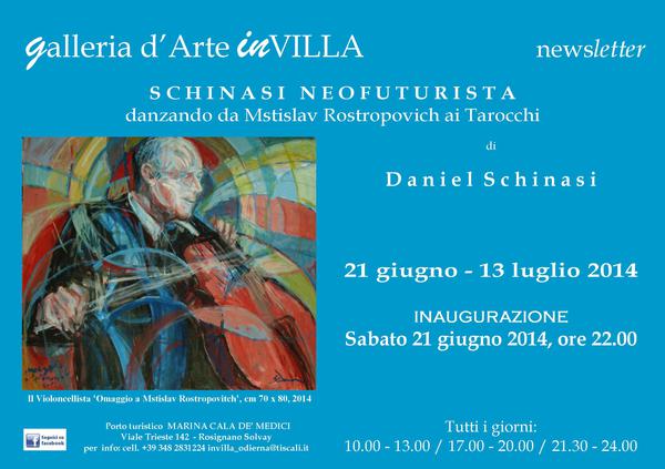 MOSTRA PERSONALE DI PITTURA DI DANIEL SCHINASI
